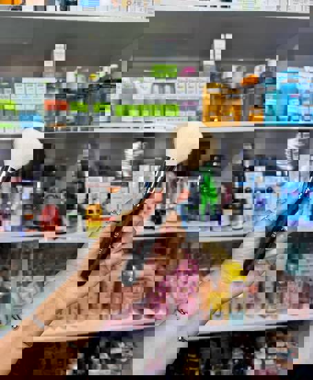 براش رژگونه دسته مشکی