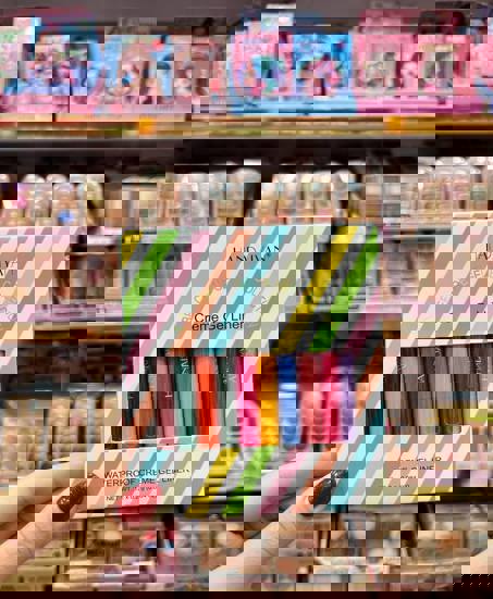 مداد چشم شمعی رنگی پیچی هندیان